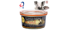 Bůčková paštika s cibulkou a chilli