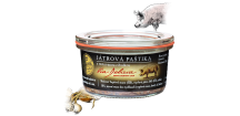 Játrová paštika s restovanou cibulkou